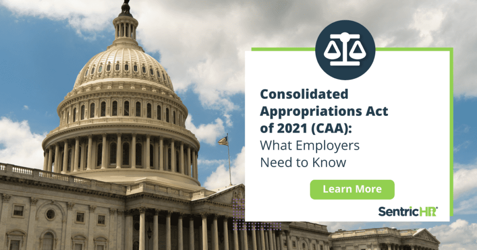 Click this link to learn more about what employers need to know about the Consolidated Appropriations Act of 2021.